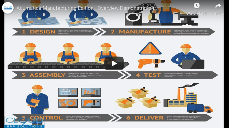 Acumatica Manufacturing Demo