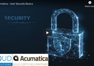 User Security Basics 3/10/20