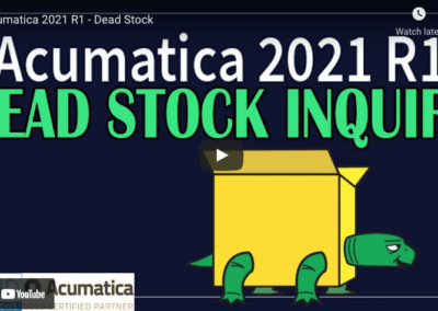 2021 R1 – Dead Stock 3/22/21