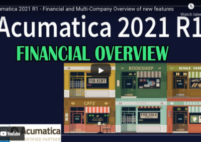 2021 R1 – Financial and Multi-Company New Features 3/16/21