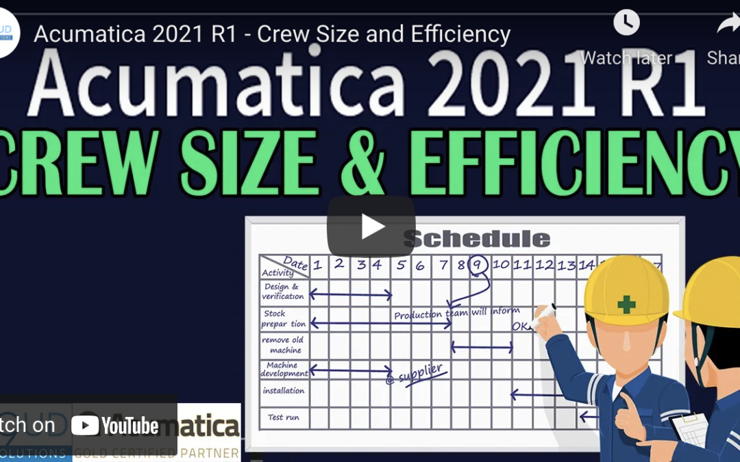 2021 R1 – Crew Size and Efficiency 4/20/21