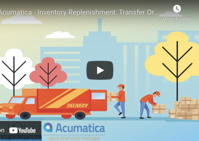 Inventory Replenishment: Transfer Orders 5/18/21