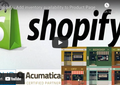 Shopify – Add inventory availability to Product Page 6/01/21