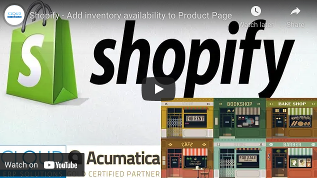 Shopify – Add inventory availability to Product Page 6/01/21