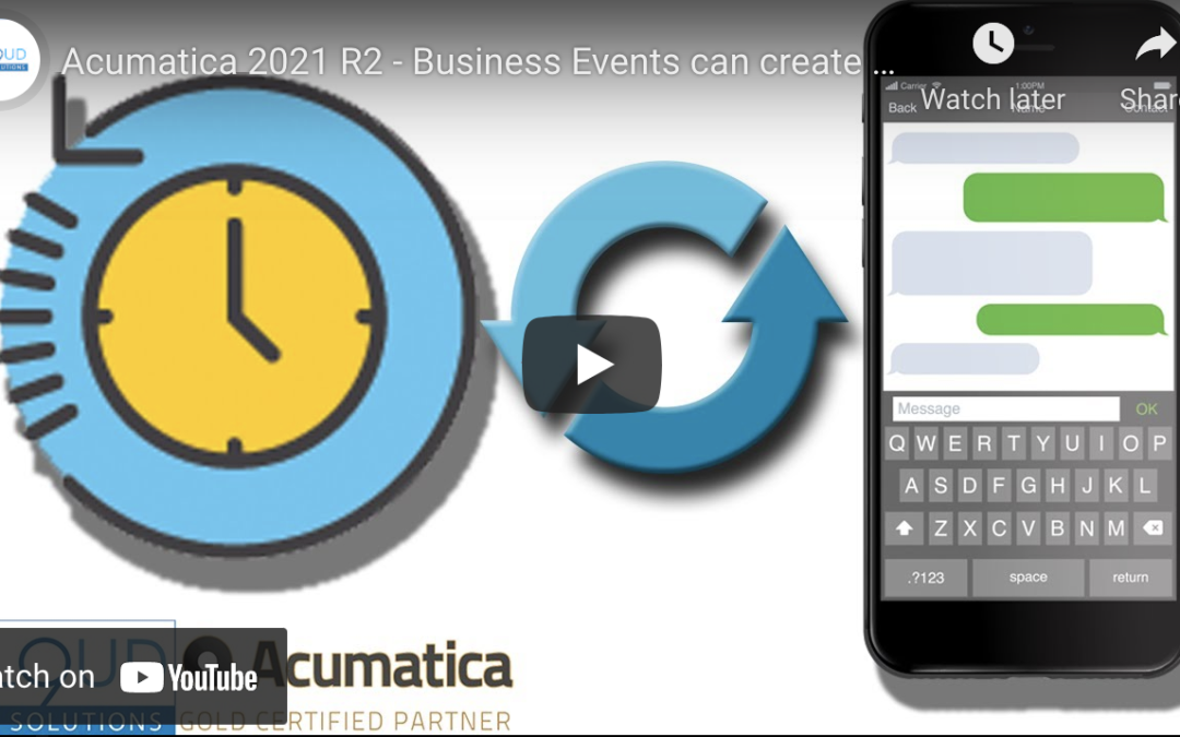 Acumatica 2021 R2 – Follow Up Reminders11/23/21