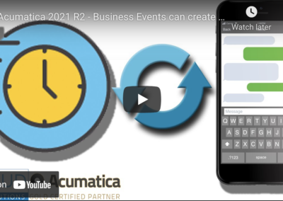 Acumatica 2021 R2 – Follow Up Reminders11/23/21