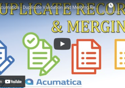 Duplicate Validation and Merging Records4/26/22